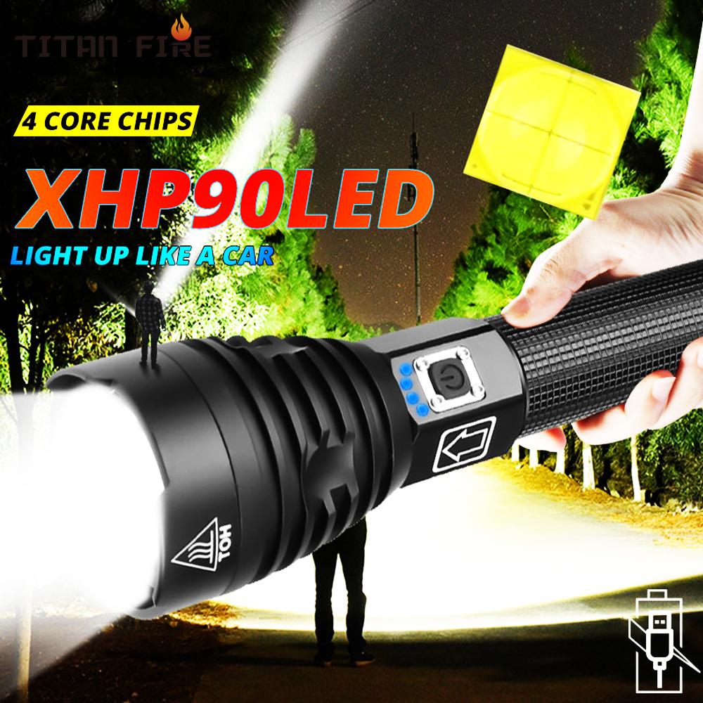 Beacon — XHP90 Rechargeable Zoom Flashlight
