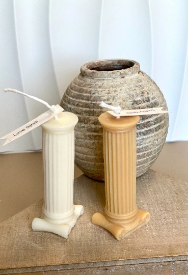 Roman Pillar — Hand-Poured Soy Candle