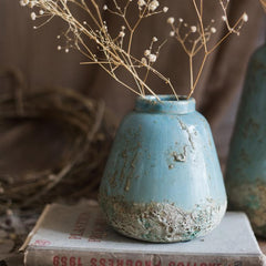 Tide Pool — Handmade Turquoise Ceramic Vase