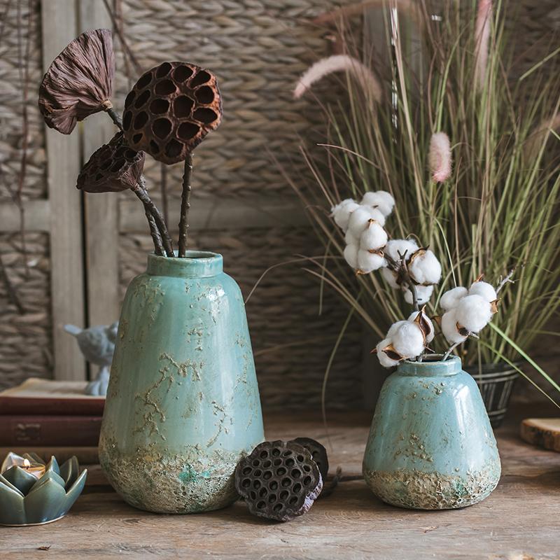 Tide Pool — Handmade Turquoise Ceramic Vase